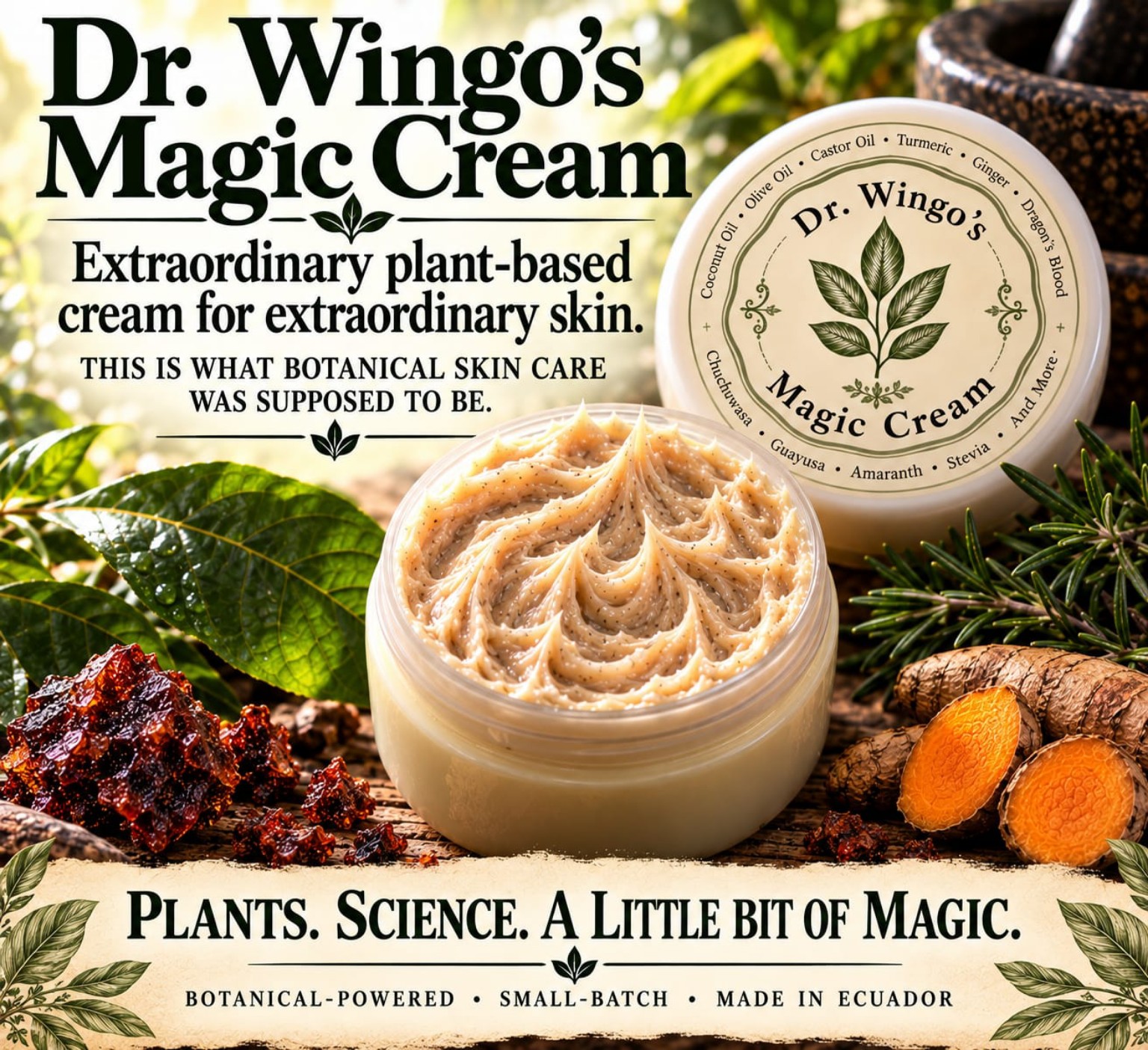 Dr. Wingo’s Magic Cream product artwork